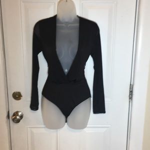 Fashionova black bodysuit